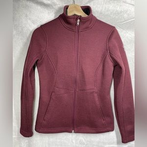 Spyder Red Full Zip Jacket Sz S